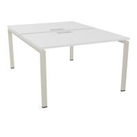 BENCH CONECT L120XP165CM-2 PLAT NS TRAPPES -PIET ARCHE RECT FX MG ZC