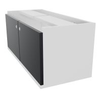 JAMES BLOC MELA AVEC 2 PORTES MELA L82,5 H35,5 P36 CM   MG R9