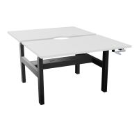 AXEL 2 BENCH 2 x RECT L120X80 ECHANCRURE - SYST.MANIVELLE  MG SG