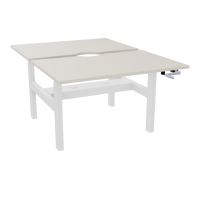 AXEL 2 BENCH 2 x RECT L120X80 ECHANCRURE - SYST.MANIVELLE  N5 SO
