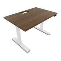 LUTZ 2 BUREAU L120 P80CM EP25 DECOUP.1TRAPPE 24X12 MOTORISE+GOULOTTE EUR N6 SO