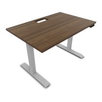 LUTZ 2 BUREAU L120 P80CM EP25 DECOUP.1TRAPPE 24X12 MOTORISE+GOULOTTE EUR N6 Z4
