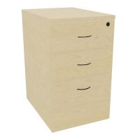 CAISSON HB MELA ECO P.60 L42 H73,5 CM 3 TIROIRS DONT 1 DS N8 SG