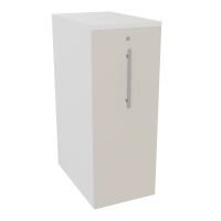 GUSTAVE CAISSON INDIVIDUEL H113,5 L43,2 P70CM CORPS & TOP MELAMINE  -PORTE MG N5