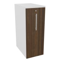 GUSTAVE CAISSON INDIVIDUEL H113,5 L43,2 P70CM CORPS & TOP MELAMINE  -PORTE MG N6