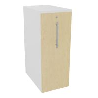 GUSTAVE CAISSON INDIVIDUEL H113,5 L43,2 P70CM CORPS & TOP MELAMINE  -PORTE MG N8