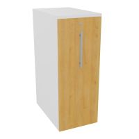 GUSTAVE CAISSON INDIVIDUEL H113,5 L43,2 P70CM CORPS & TOP MELAMINE  -PORTE  MG R5