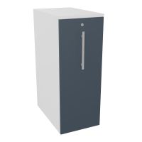 GUSTAVE CAISSON INDIVIDUEL H113,5 L43,2 P70CM CORPS & TOP MELAMINE  -PORTE  MG R6