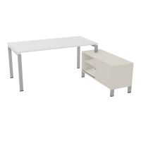 RIO BUREAU RECT. 178X168 PL 160X80 OBT + RET PORT A DROITE SIMPLE ACCES  MG SA N5