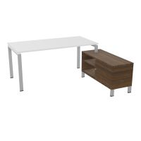 RIO BUREAU RECT. 178X168 PL 160X80 OBT + RET PORT A DROITE SIMPLE ACCES  MG SA N6