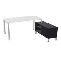 RIO BUREAU RECT. 178X168 PL 160X80 OBT + RET PORT A DROITE SIMPLE ACCES  MG SA R9