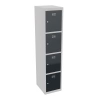 VESTIAIRES DÉM 4 CASES - L. 40 CM - SUIVANT SD X1