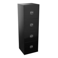 CLASSEUR 4T DS H128,2 L41,3 P40CM NOIR SG