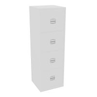 CLASSEUR 4T DS H128,2 L41,3 P40CM BLANC SO