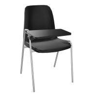 MEETING+ CHAISE 4P+ACCOTOIRSCOQUE NORMALE POLYPRO SANS PIECES D'ACCROCHES PU SQ