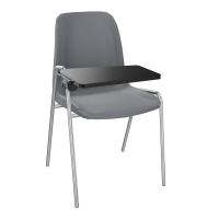 MEETING+ CHAISE 4P+ACCOTOIRSCOQUE NORMALE POLYPRO SANS PIECES D'ACCROCHES PY SQ