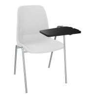 MEETING+ CHAISE 4P+ACCOTOIRSA GAUCHE COQUE NORMALE POLYPRO SANS PIECES D'ACCROCHESPT SQ
