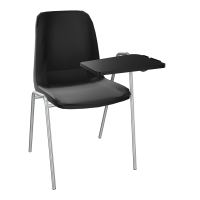 MEETING+ CHAISE 4P+ACCOTOIRSA GAUCHE COQUE NORMALE POLYPRO SANS PIECES D'ACCROCHES PU SQ