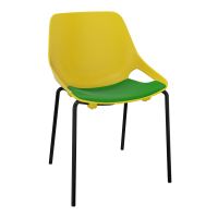 CHAISE 4 PIEDS ROSALIE + PLACET A1 - PIED SG - ASSISE PJ