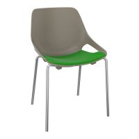 CHAISE 4 PIEDS ROSALIE + PLACET A1 - PIED SQ - ASSISE PQ