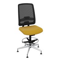OSCAR 2 SIEGE AUTOREG. HD RESIL CADRE NOIR ASSISE TISSU-PATINS A5 SQ IW