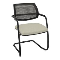 ISABEL LOT 2 CHAISES LUGE BAS DOSSIER RESILLE /ASS.TISSU A2 SG IN
