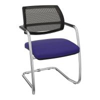ISABEL LOT 2 CHAISES LUGE BAS DOSSIER RESILLE /ASS.TISSU A3 SQ IN
