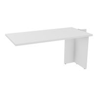 EXTENSION 2P L140XP70 CM POUR TABLES U, V, LOSANGE ET RONDE PP OBTX2 1 PIED PX MG MG