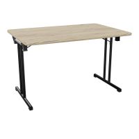 TABLE PLIANTE RECT L120X80 PIETEMENT METAL  R3 SG