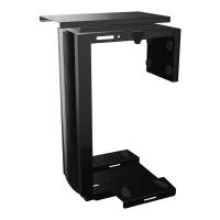 SUPPORT UC H.300 À 450 MM L.135 À 245 P. 240 MM NOIR SG