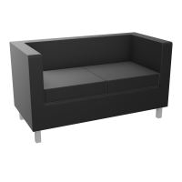 CANAPE 2 PLACES L. 128 CM EG SQ