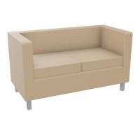CANAPE 2 PLACES L. 128 CM EISQ