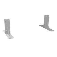JEU DE 2 PIEDS FIXES METAL(4 ÉQUERRES) POUR CLOISONS TWINS