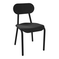 CHAISE 4 PIEDS HÊTRE TEINTÉ NOIR VO ZP