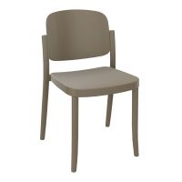 LINE LOT 4 CHAISES POLYPRO 4PIEDS SANS ACCOUDOIRS PI