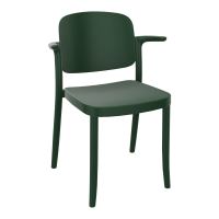 LINE LOT 4 CHAISES POLYPRO 4PIEDS AVEC ACCOUDOIRS PP