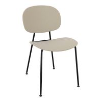 SOFIA LOT 2 CHAISES TAPISSEES 4 PIEDS