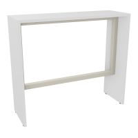 ELISA TABLE L120XP40XH105 PP2OBT PIEDS MÉLA ÉP25 CADRE MÉTAL REPOSE P.50X50 MG ZC