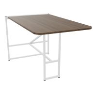 TABLE ALMA H105CM ÉP25 MM L98XP180+GOULOTTE+CAPOT PIVOTANT+GAINE ZIPPÉE LONG 150 CM N6 ZO