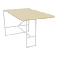 TABLE ALMA H105CM ÉP25 MM L98XP180+GOULOTTE+CAPOT PIVOTANT+GAINE ZIPPÉE LONG 150 CM N8 ZO