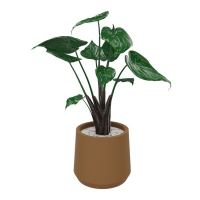 ALOCASIA POT H95 CM DIAM 35CM JW JW