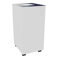 POUBELLE 60L PLASTIQUE BLEU -SUR ROULETTES Z2 SO
