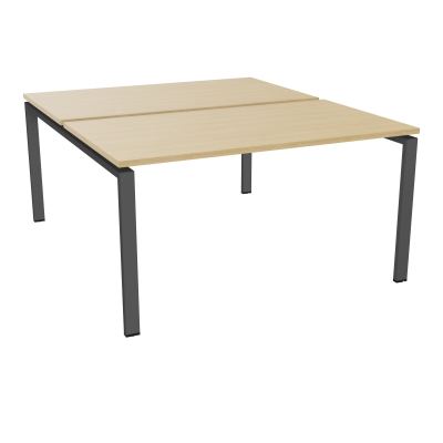 BENCH CONECT L140XP165CM-2 PLAT -PIET ARCHE RECT FX   R1 SC