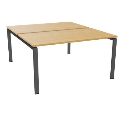 BENCH CONECT L140XP165CM-2 PLAT -PIET ARCHE RECT FX   R5 SC