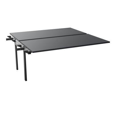 BENCH SUIVANT CONECT L160XP165CM-2 PLAT EP25MM -PIET INTERM. CARRE   R9 SG