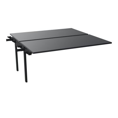 BENCH SUIVANT CONECT L160XP165CM-2 PLAT EP25MM -PIET INTERM. CARRE   R9 ZP