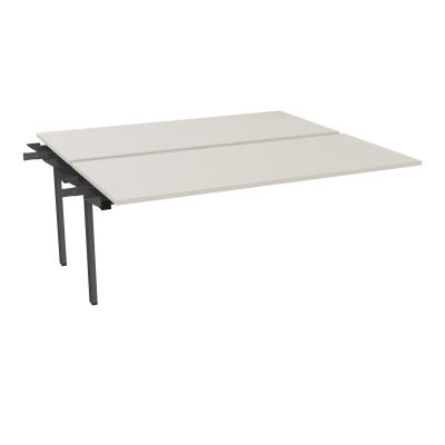 BENCH SUIVANT CONECT L180XP165CM-2 PLAT EP25MM -PIET INTERM. CARRE N5 SC