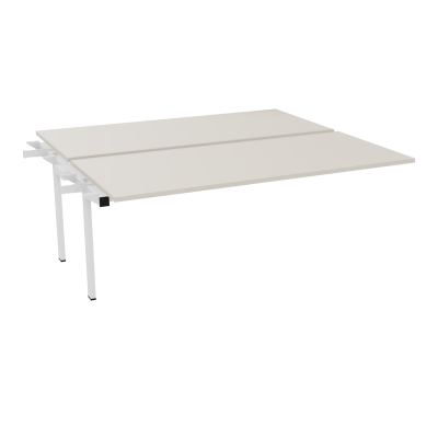 BENCH SUIVANT CONECT L180XP165CM-2 PLAT EP25MM -PIET INTERM. CARRE N5 SO