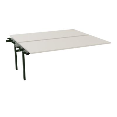 BENCH SUIVANT CONECT L180XP165CM-2 PLAT EP25MM -PIET INTERM. CARRE N5 ST