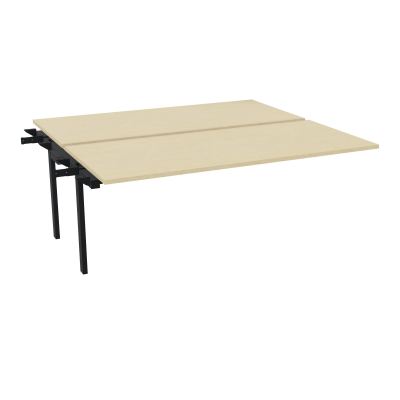 BENCH SUIVANT CONECT L180XP165CM-2 PLAT EP25MM -PIET INTERM. CARRE N8 ZP